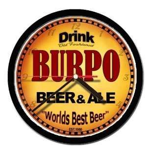  BURPO beer and ale cerveza wall clock: Everything Else