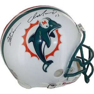  Don Shula and Dan Marino Miami Dolphins Dual Autographed 