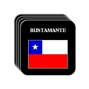  Chile   BUSTAMANTE Set of 4 Mini Mousepad Coasters 