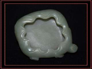Fine Chinese Qing Dy nephrite Jade Xi figure  