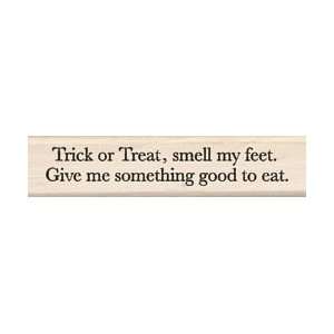  Rubber Stamp Smell My Feet .88X4; 2 Items/Order: Arts, Crafts