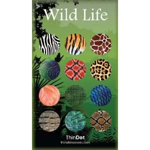   Button Decals for iPhone, iPad and iPod Touch Wild Life Electronics
