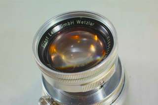 Leica M 50mm f2 Collapsible 5cm Summicron 50/2+Leica M Mount Lens+ 