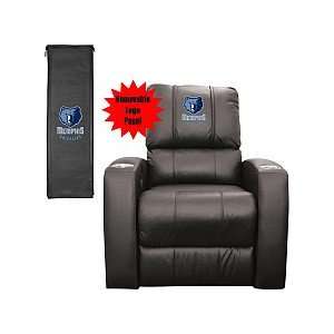   Grizzlies Home Theater Recliner with Zip in Team Panel: Furniture