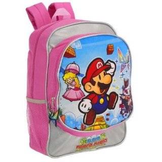  Super Paper Mario Super Mario Pink Backpack: Explore 