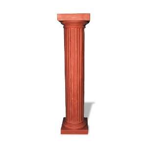   Design 1800 12T ResinStone Fluted Doric Columns: Patio, Lawn & Garden