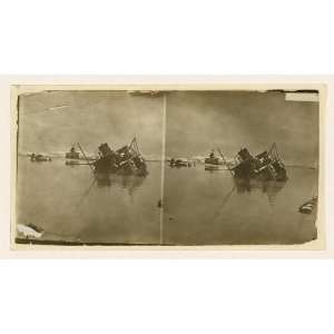  Sunken warships,Port Arthur,c1905: Home & Kitchen