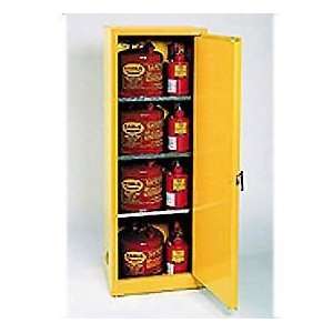  Eagle Flammable Cabinet With Manual Close Single Door 24 