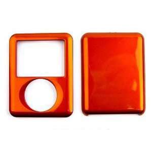  Apple iPod Nano 3 Honey Burn Orange Hard Case/Cover 