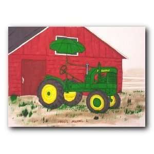  40s John Deere Tractor: Home & Kitchen