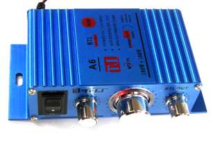 CH 180W Motorcycle Atv Golf Cart Audio  Amplifier Amp Amps ON/OFF 