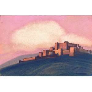  Hand Made Oil Reproduction   Nicholas Roerich   24 x 16 