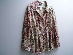 NWT Unique Spectrum career blouse stretch top sz 3X  