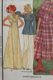MISSES DRESS & TOP PATTERN VARIETY STYLE & SIZE SOME WITH PANTS SKIRT 
