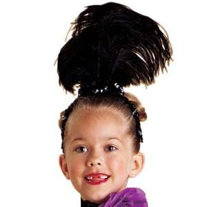 Lets Party By Rubies Costumes Can Can Child Headpiece / Black   One 