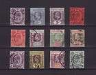 Straits Settlements 4 different MALACCA postmarks on 19