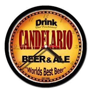  CANDELARIO beer and ale cerveza wall clock: Everything 