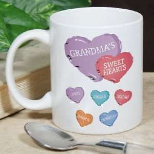  Candy Hearts Coffee Mug