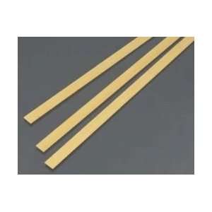  Brass Strip, .5 mm x 6 mm (3) Toys & Games