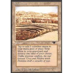  Magic the Gathering Strip Mine (4)   Antiquities Toys 