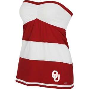   : Oklahoma Sooners Womens Maroon Striped Tube Top: Sports & Outdoors