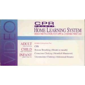  CPR Prompt Home Learning System (VHS Tape): Everything 