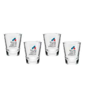  Nurse Jackie Real Life Can Be Hard to Swallow Shot Glass 