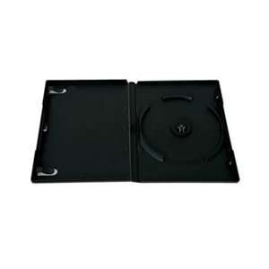  100 STANDARD Black Single DVD Cases 14MM (Machinable 