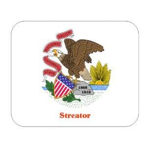  US State Flag   Streator, Illinois (IL) Mouse Pad 