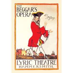  Beggars Opera at the Lyric Theatre 20x30 Canvas