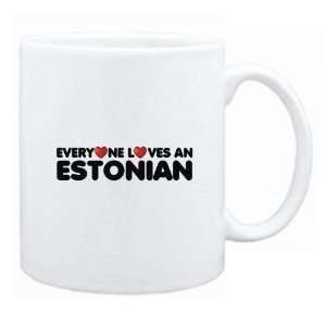    New  Everyone Loves Estonian  Estonia Mug Country