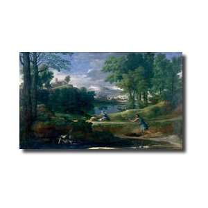  Landscape With A Man Killed By A Snake C1648 Giclee Print 