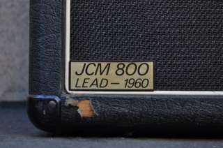 MARSHALL JCM 800 Lead 1960A 4x12 Guitar Cab Owned & Used by STEVE VAI 