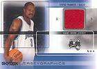 2004 05 SkyBox Autographics Jersey #SF Steve Francis