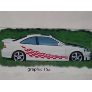  Side Graphics 15a Graphic Decal Decals Kit Fit all Car and 