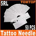  Tattoo Needles Disposable 5 Round Liner Sterilize 5RL Stainless Steel