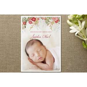  Fleurs De Noel Birth Announcements: Health & Personal Care