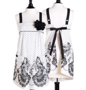 New JESSIE STEELE Vintage Skirt Apron FRENCH LACE ★  