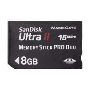  8GB Ultra II Memory Stick PRO Duo Memory Card: Electronics