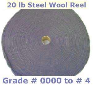 20 lb Steel Wool Reels # 1 Medium  