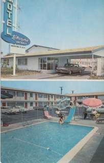 1962 La Morjorie Motel Orange California CA Postcard  