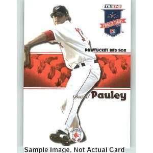  2008 TRISTAR PROjections #134 David Pauley   Boston Red 