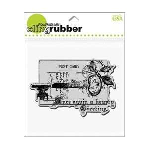   Cling Rubber Stamp Key Note; 2 Items/Order Arts, Crafts & Sewing