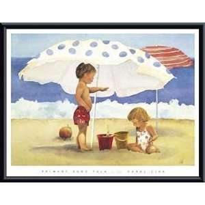   Sand Talk   Artist Carol Zink  Poster Size 21 X 15