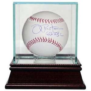  Joe Pepitone Autographed/Hand Signed Official Major League 