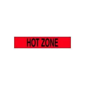 HOT ZONE Barricade Tape 1000 3 mil (Roll)