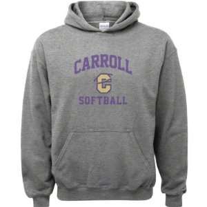 Carroll College Fighting Saints Sport Grey Youth Varsity Washed 