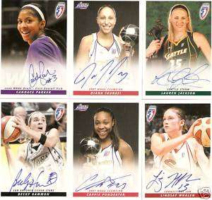 candace parker 2008 rookie autograph,tennessee,ncaa  
