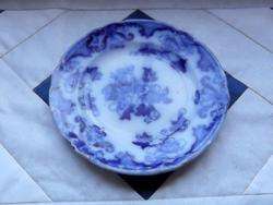 Flow Blue Cauldon Candia Pattern  