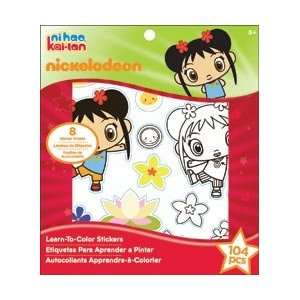  EK Success Nickelodeon Learn To Color Stickers Kit Nihao 